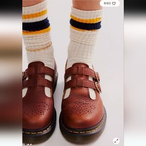 Dr Martens 8065 Mary Jane ambassador cashew leather